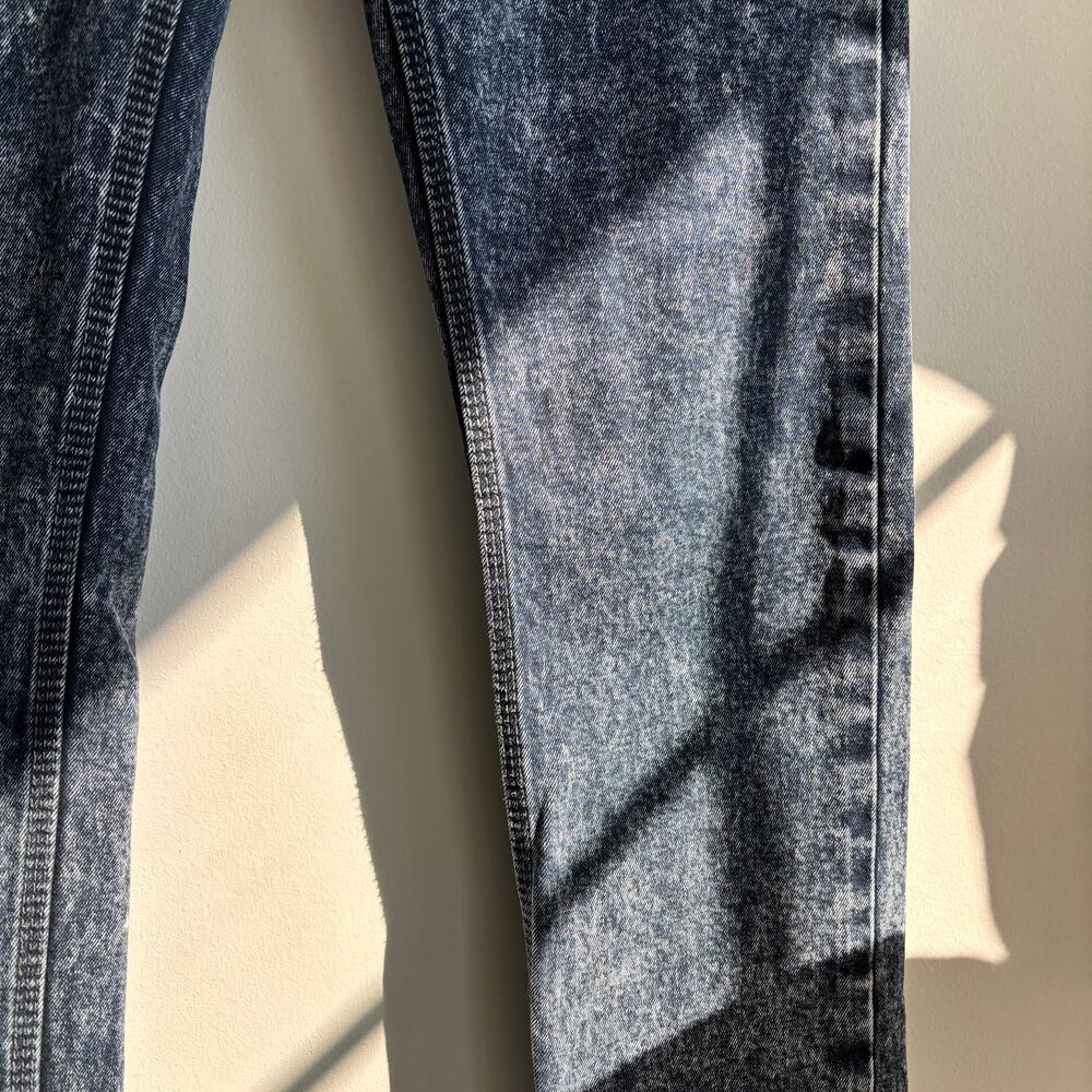 Dsquared2 DSQ2 Acid Wash Jeans Men Sz 30 Slim Straight Vintage Style Maple Leaf - Picture 14 of 15